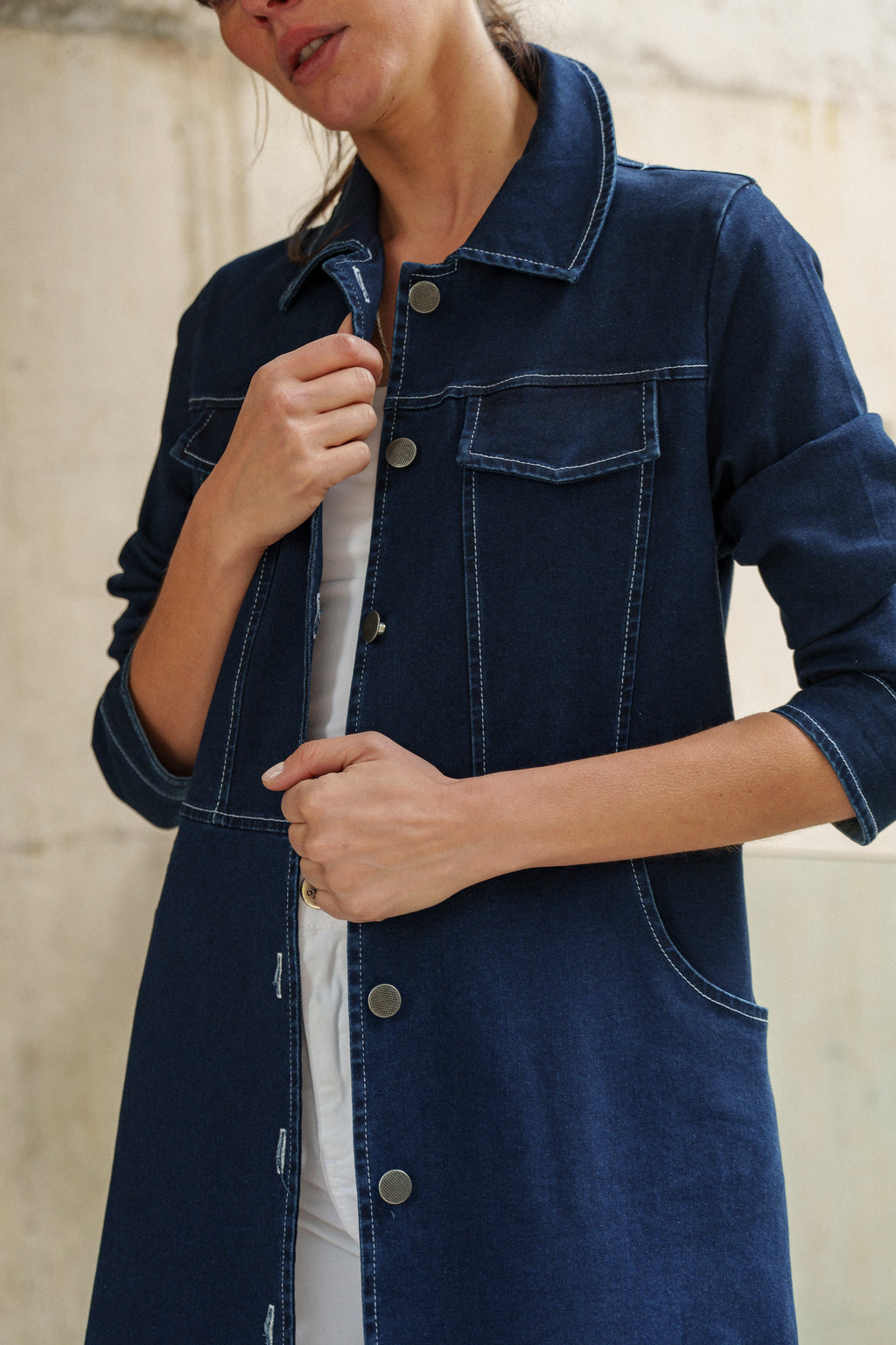 Tapado Mezclilla - Caloé